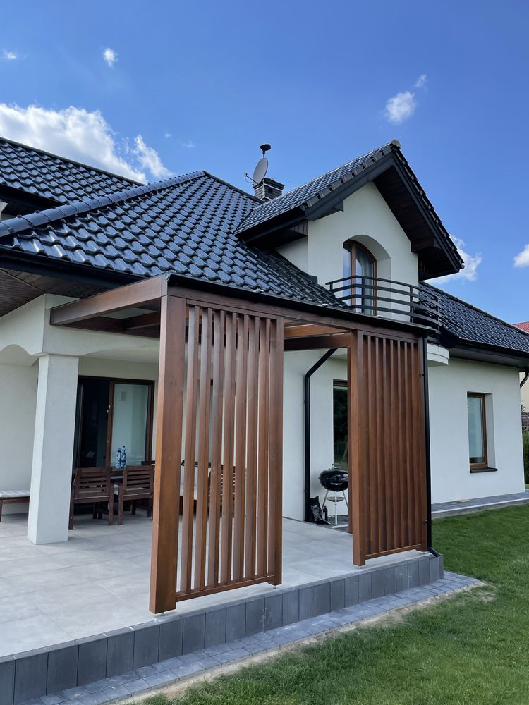 Zadaszenie tarasu, pergola, altana ogrodowa