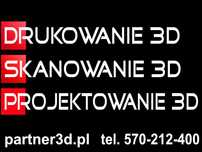 Drukowanie 3d, druk 3d, projektowanie 3d, skanowanie 3d, FDM, DLP, SLA