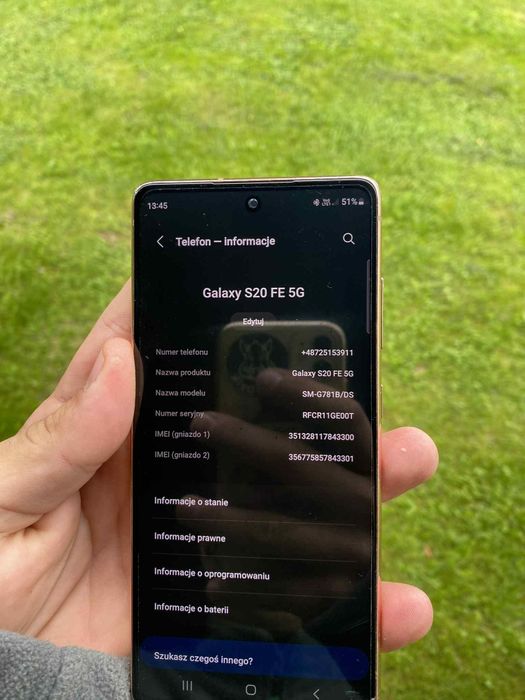 Samsung Galaxy S 20 fe 5g