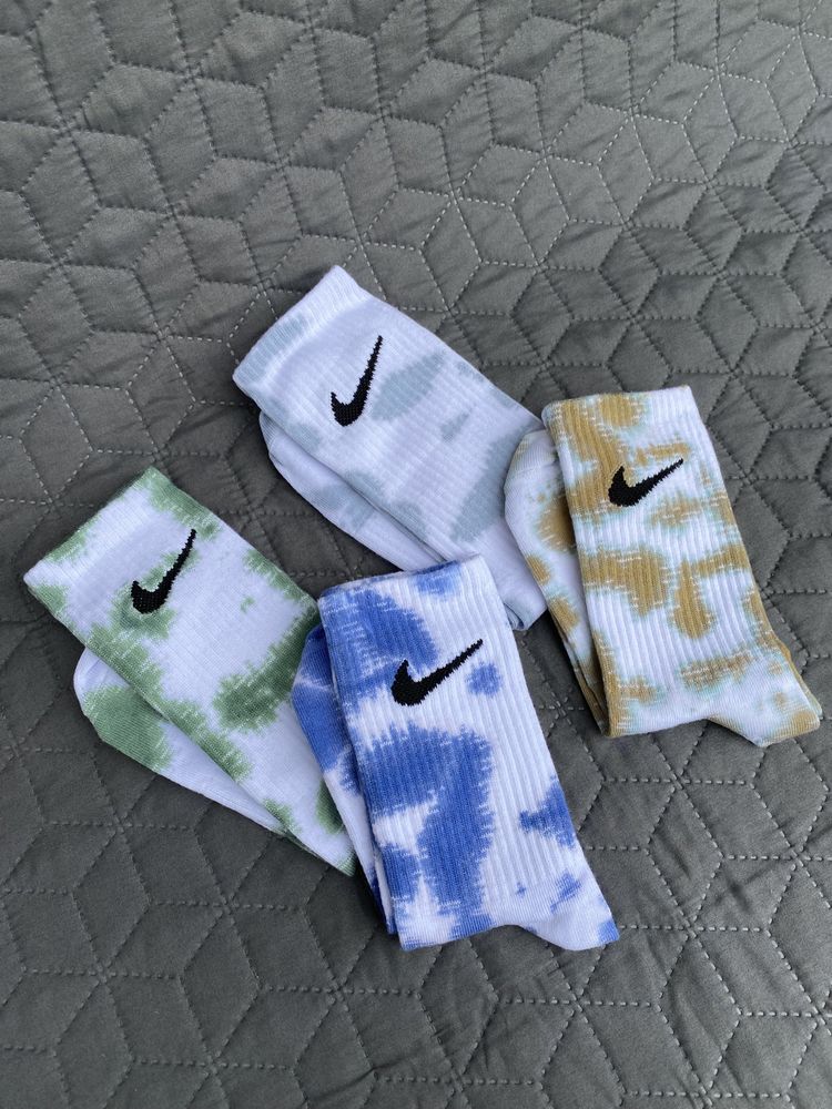 Шкарпетки  Найк тай дай премиум/высокие носки  Nike/ Nike tie-dye