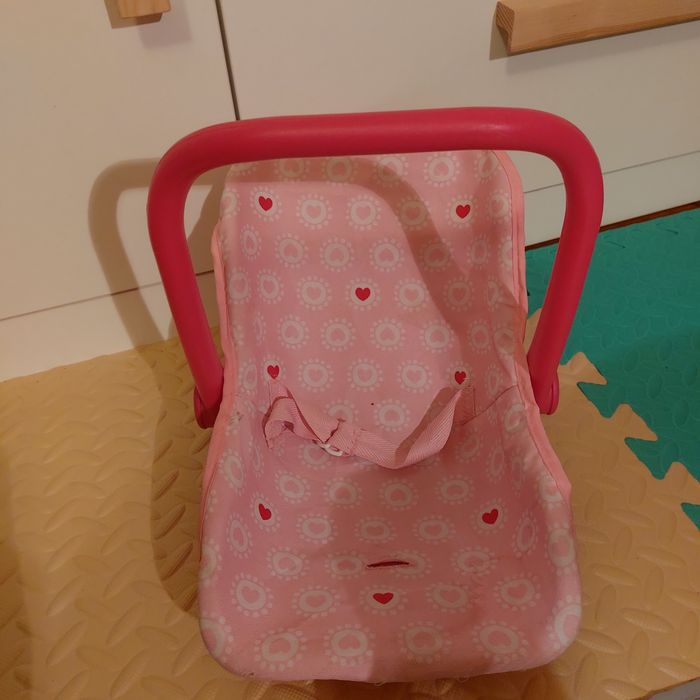 Переноска для ляльки автокрісло для ляльки baby born