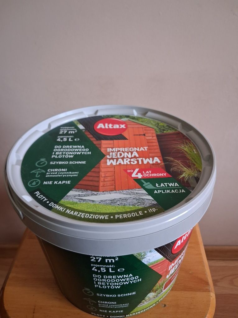 Impregnat Altax 4,5 l.jedna warstwa