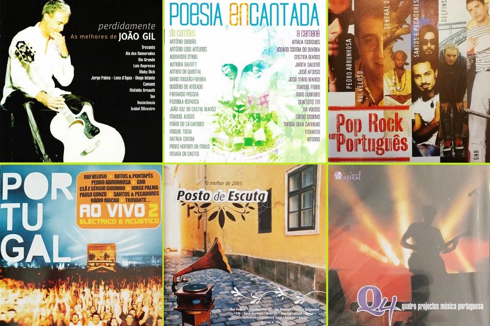 42 CDs - Coletaneas Musica Portuguesa - Raros - Muito Bom Estado