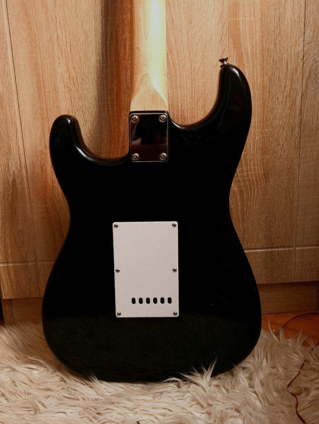 Gitara elektryczna Arrow ST 211 Deep black - po serwisie lutniczym