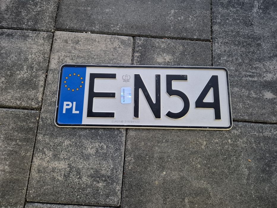 Tablica rejestracyjna