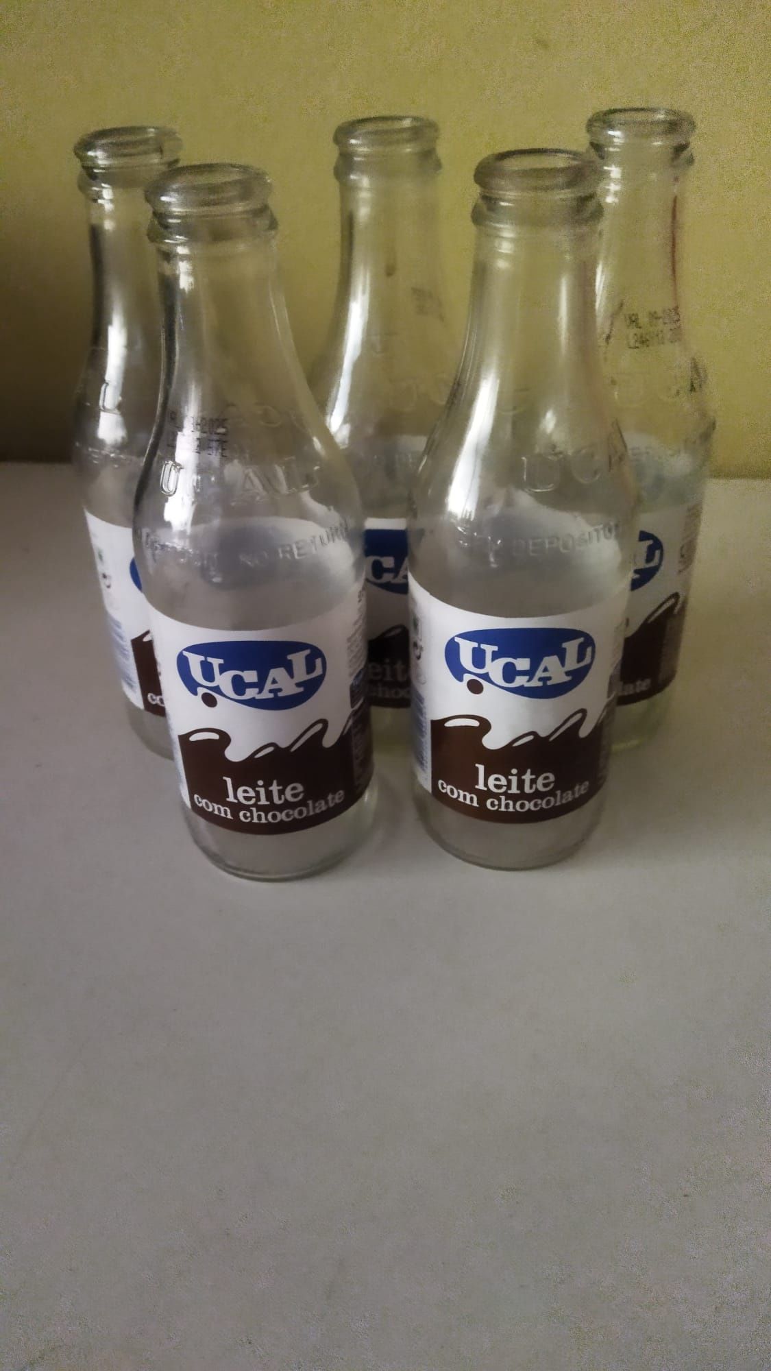 Garrafas para trabalhos manuais