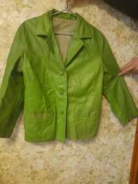 Кожаная женская куртка. Размер L-XL\48-50