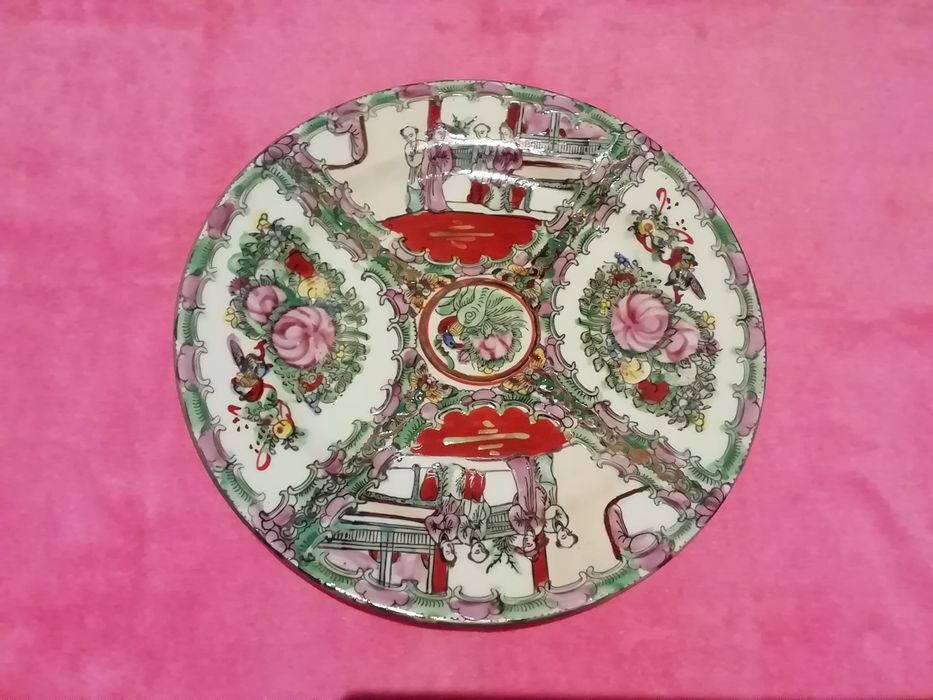 Prato de Porcelana da China