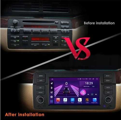 Uniwersalne Radio samochodowe Android M200 BMW 3 E46 M3 ROVER (7")