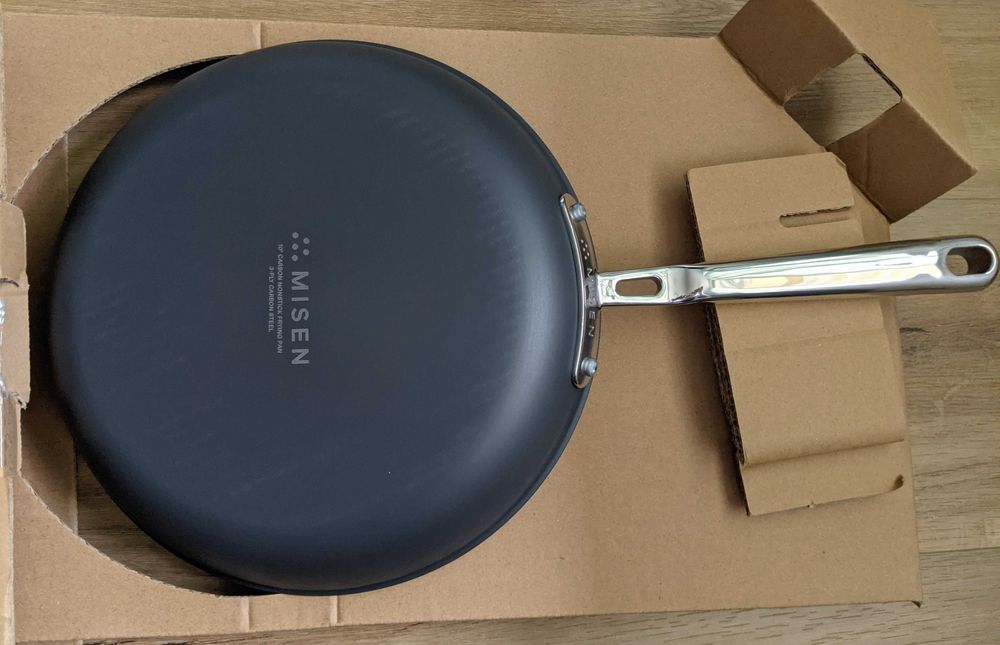 Сковорода з азотованої вуглецевої сталі Misen