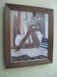 obraz kobiety art deco
