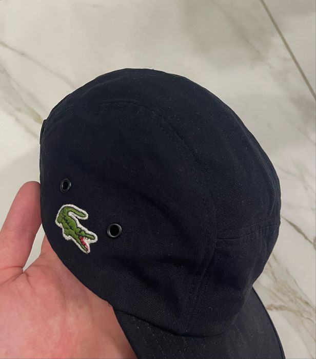 Кепка 5 панельная Lacoste Мужская черная