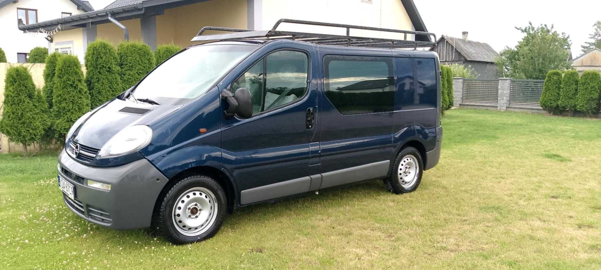 Opel Vivaro brygadówka, 1.9 DTI.