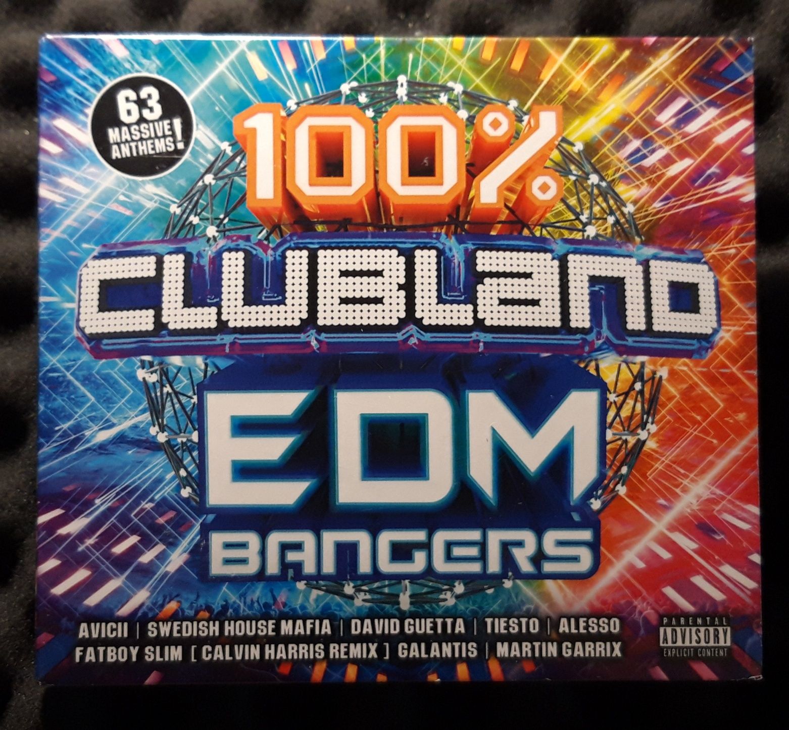 100% Clubland EDM Bangers (3xCD, 2018, FOLIA)
