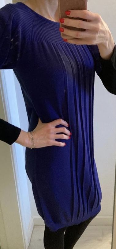 Vestido roxo Benetton