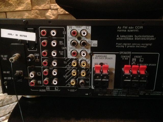 SA-AX530 Technics Stereo Receiver Amplituner Wzmacniacz