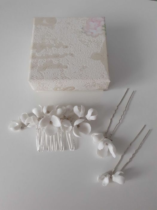 Ślubna ozdoba do włosów