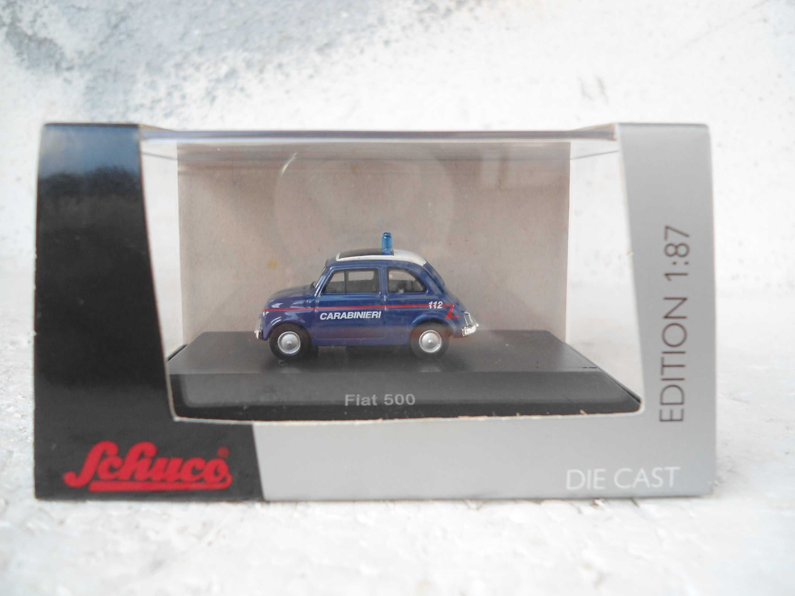 1:87 Schuco Fiat 500 Carabinieri