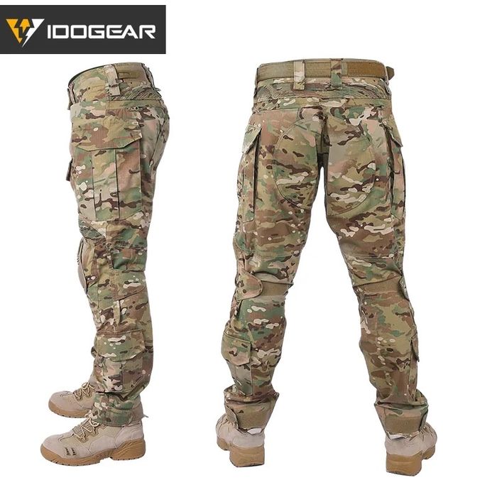 Штани Idogear g3 мультикам з наколінниками