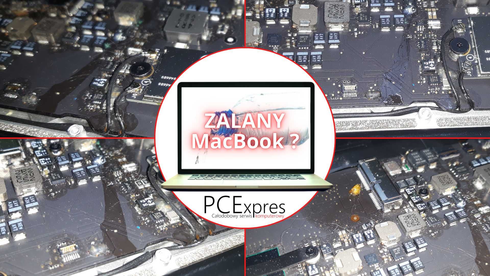 Naprawa laptopów po zalaniu - Serwis laptopów komputerów stacjonarnych