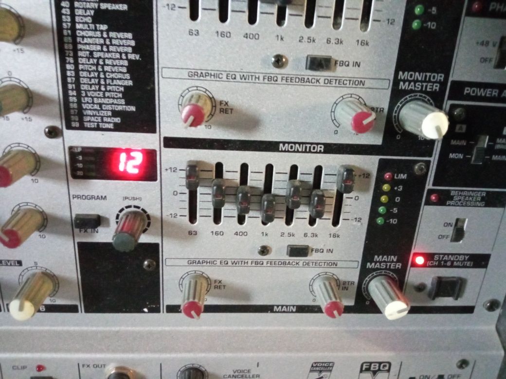 Behringer europower pmh660m микшерный пульт