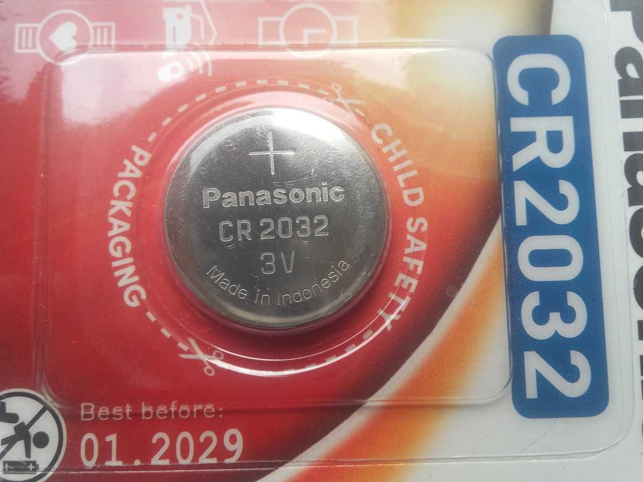 Bateria pastylkowa CR2032 Panasonic Lithium Coin 3V, Bateria litowa CR