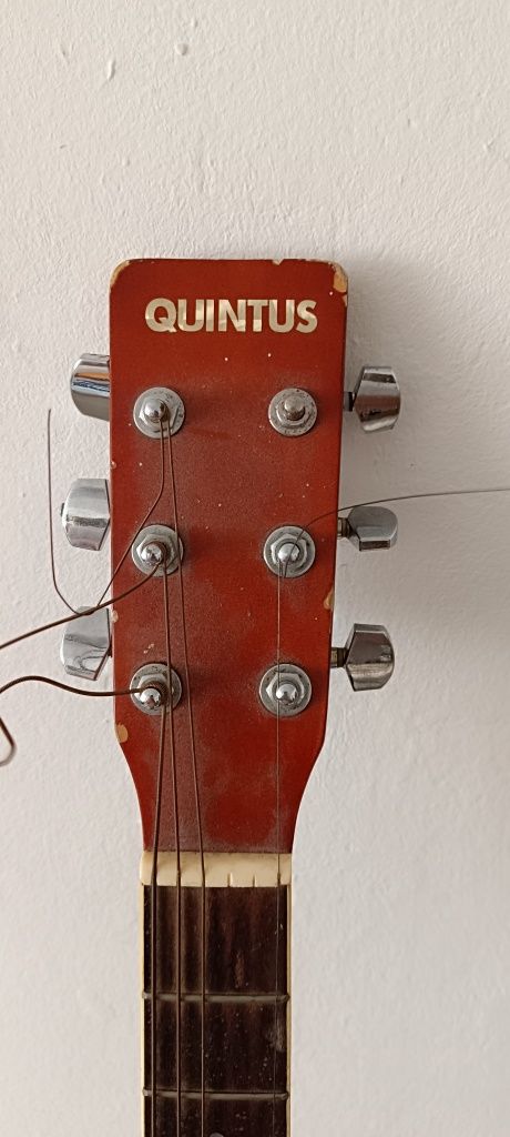 Гитара электро акустическая QUINTUS Германия винтаж