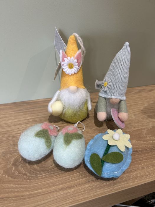 Zestaw filcowych ozdób wielkanocnych