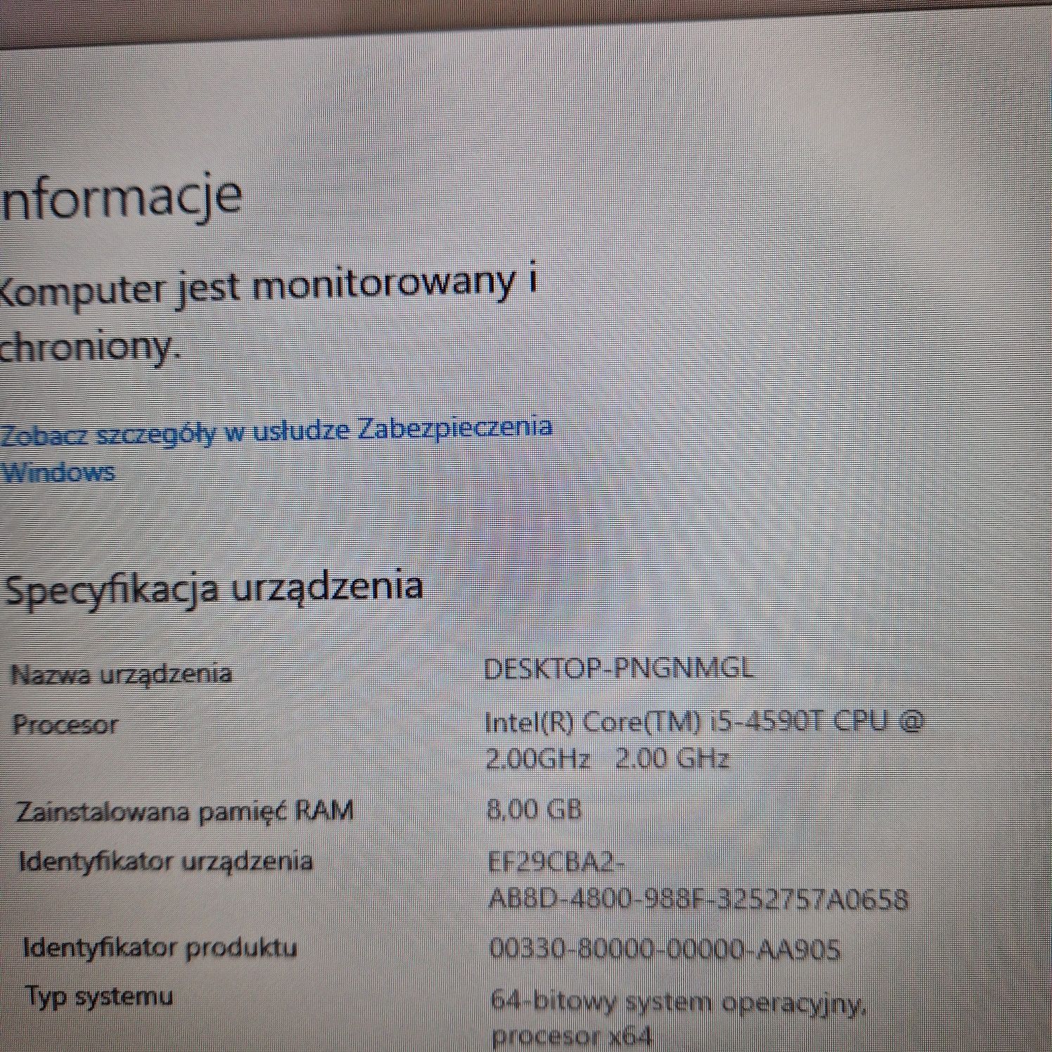 Komputer Optiplex 9020 zestaw I5
