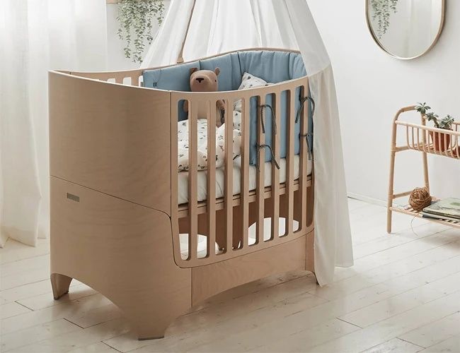 Leander Classic 0-7 łóżeczko dziecięce bukowe nietypowe nowoczesne