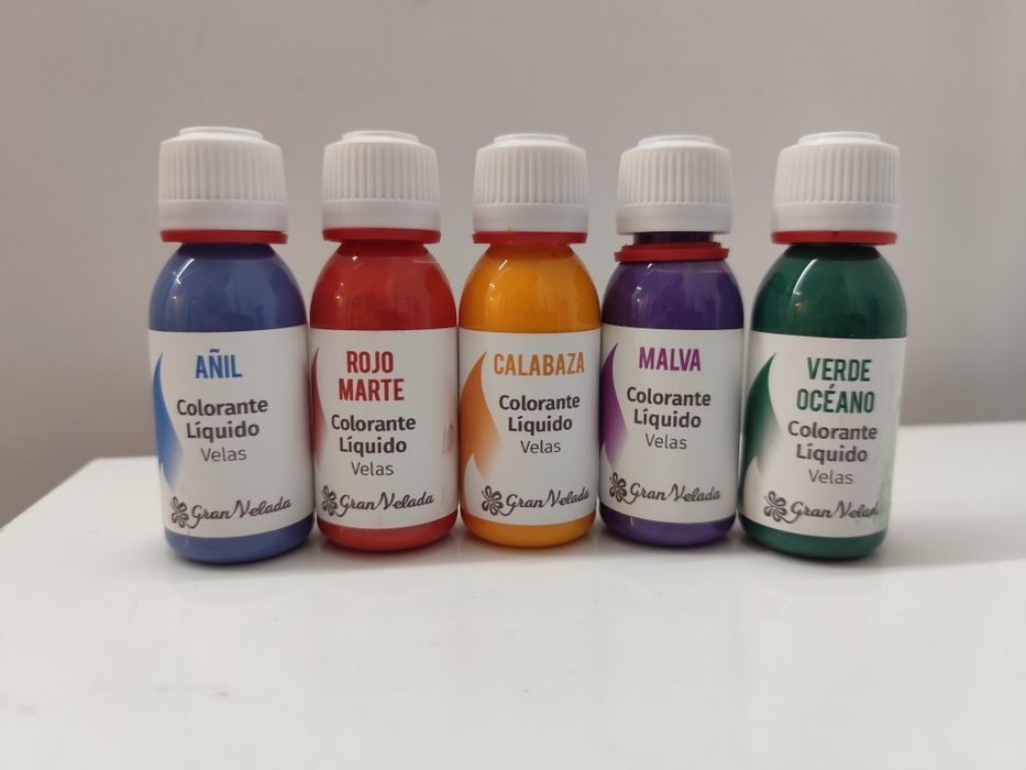 Materiais para velas