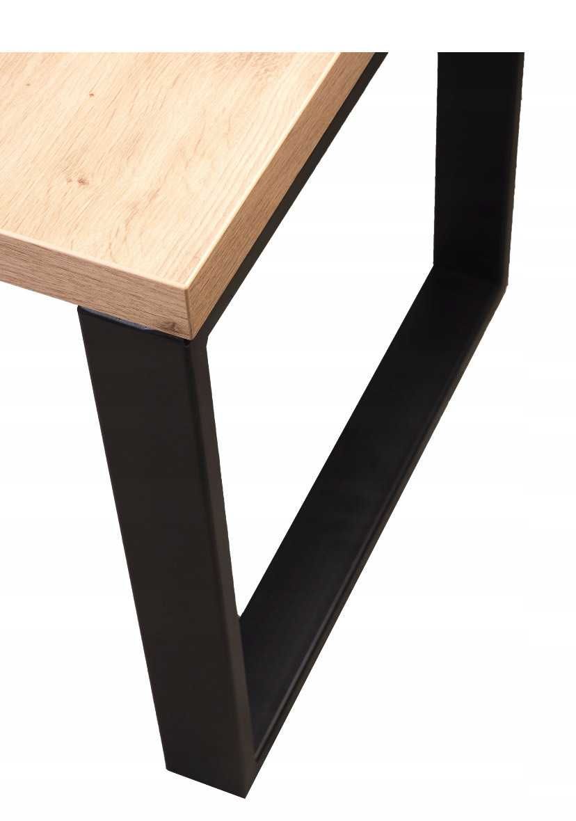 nogi metalowe do biurka stołu loft czarne