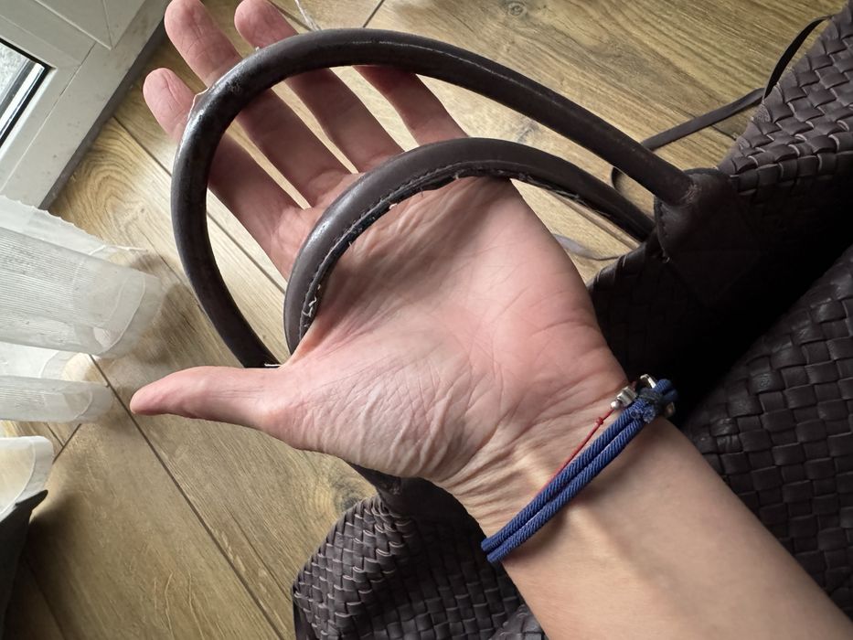 Сумка-тоут Bottega Veneta Cabat из плетеной кожи