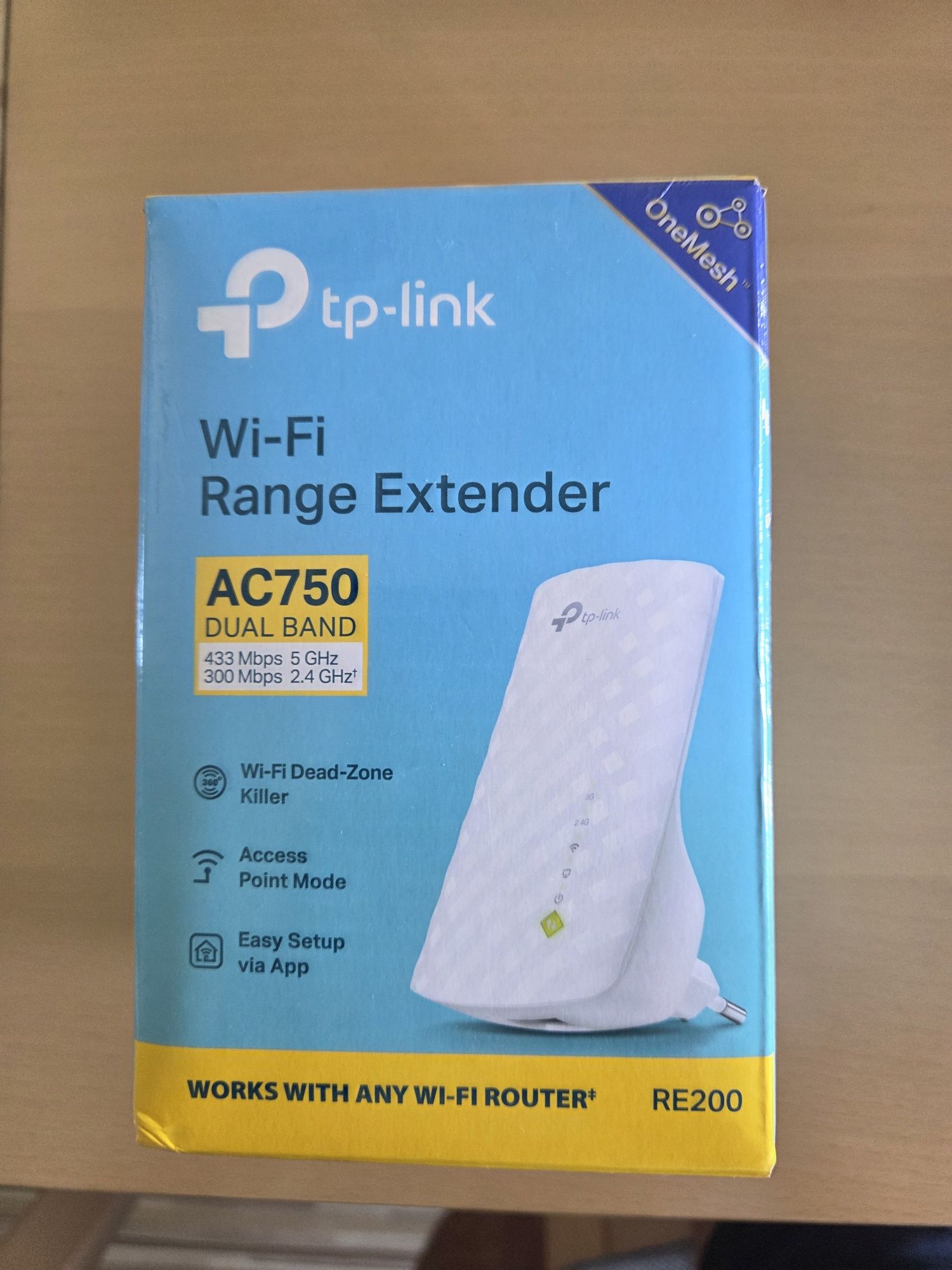 Wzmacniacz Wi-Fi Tp-link AC750 Nowy