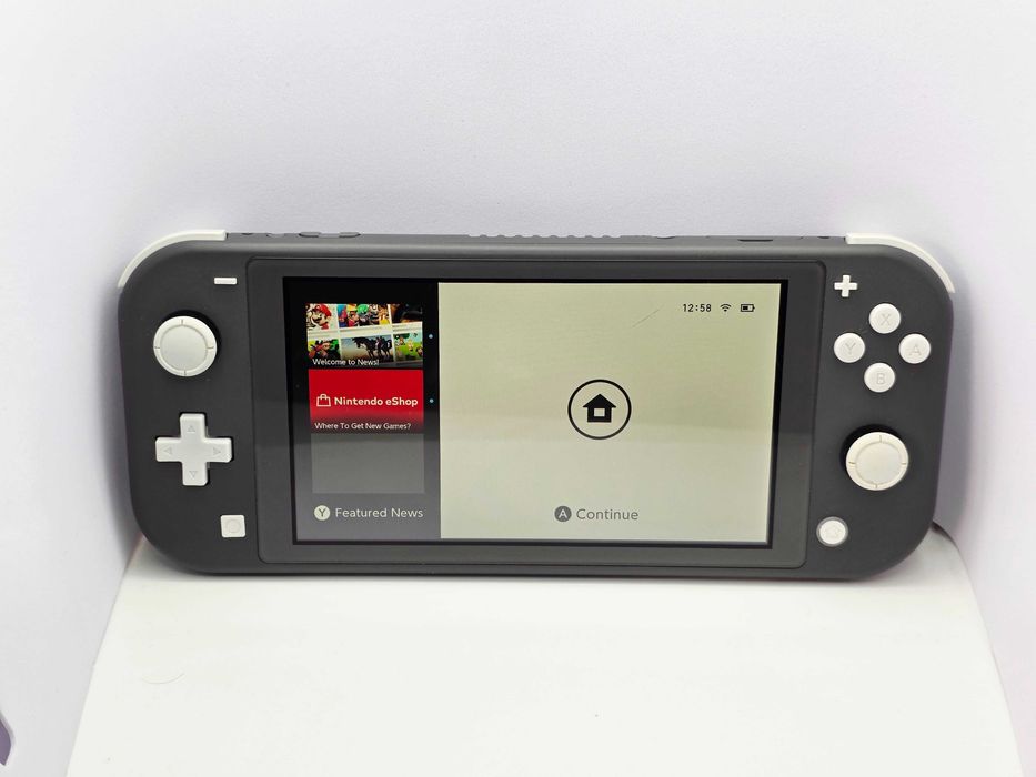 Konsola Nintendo Switch Lite szara, komplet