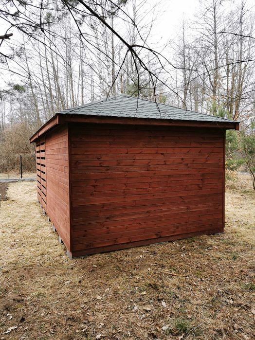 Altana ogrodowa z domkiem narzędziowym Afrodyta 3m x 6m - PRODUCENT