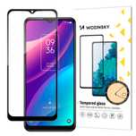 Wytrzymałe szkło hartowane 9H na cały ekran TCL 30 SE z ramką Case