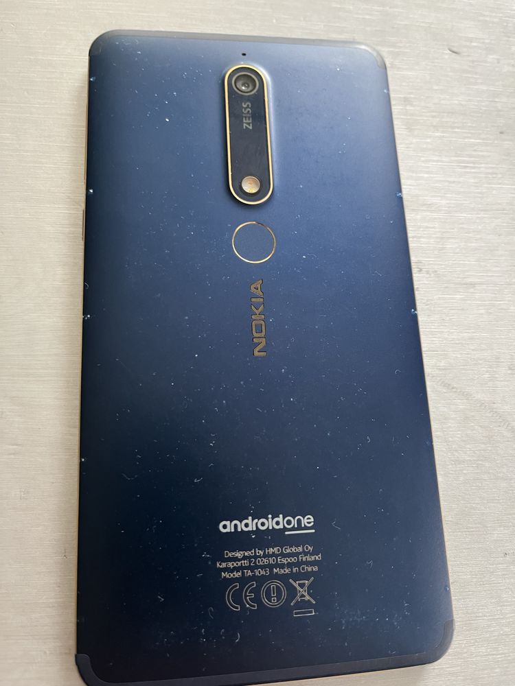 Nokia 6.1.   4/64 MB