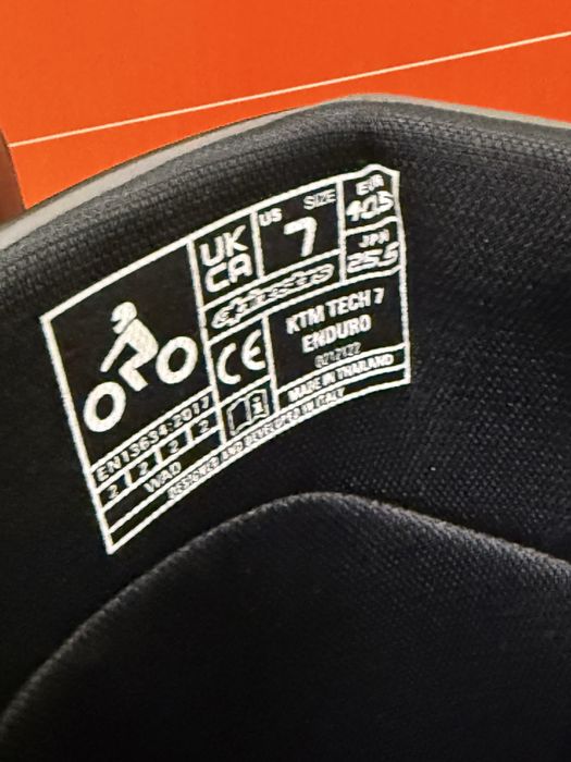 Мотоботи Alpinestars Tech 7 KTM (us7)