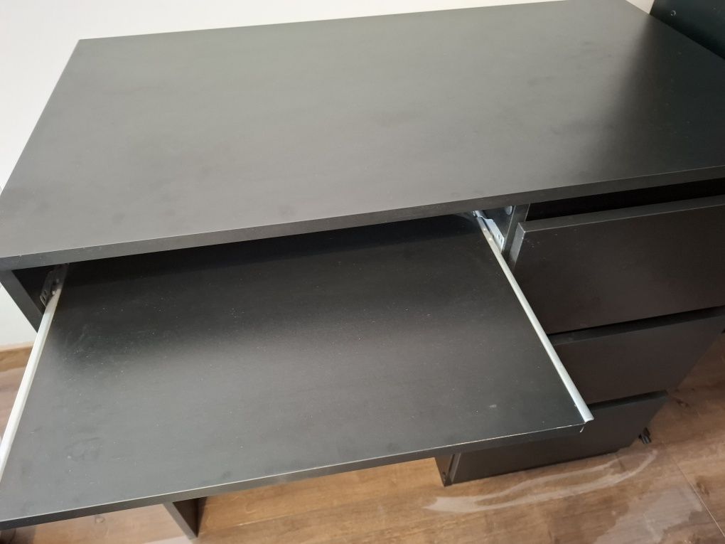 Biurko czarne 90cm