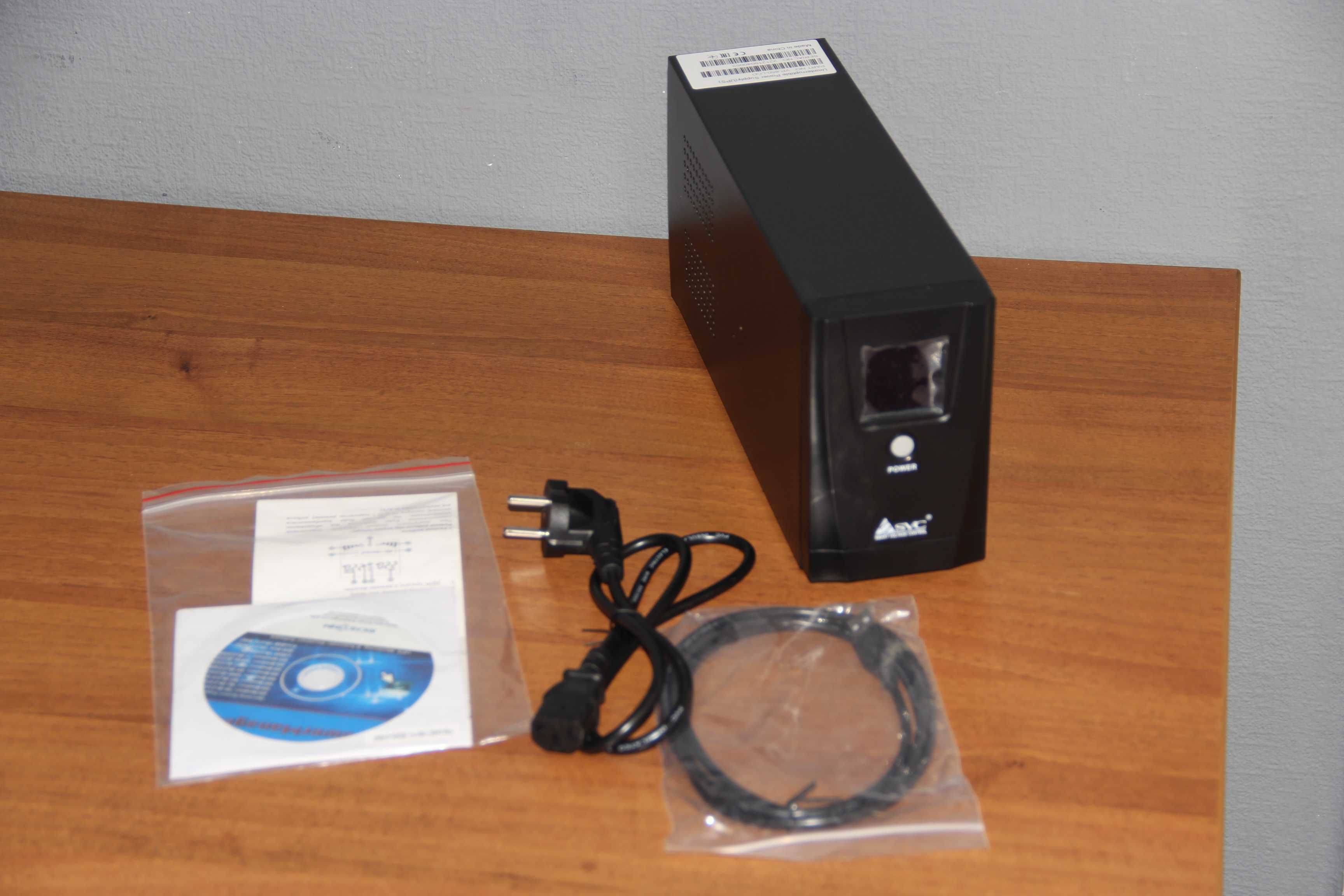 SVC VP-850-LCD лінійно-інтерактивне ДБЖ 850VA/510W USB 9Ah новий ИПБ