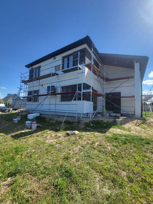 Budowa domów, Elewacje klasyczne i wentylowane, brukarskie,