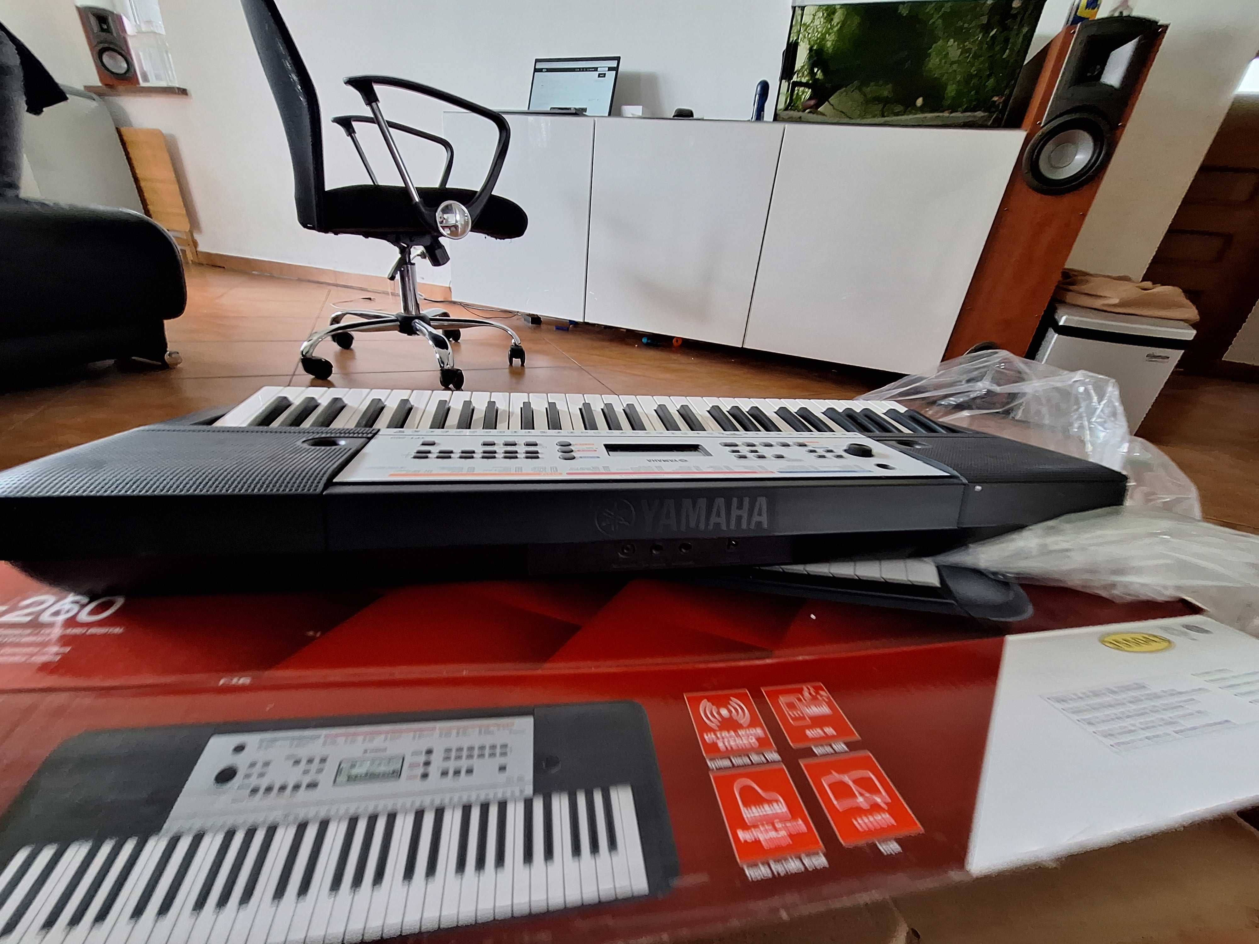 YAMAHA YPT-260 keyboard nowy