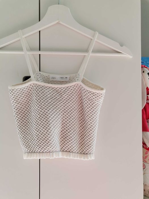 Top dzianinowy 164cm ZARA