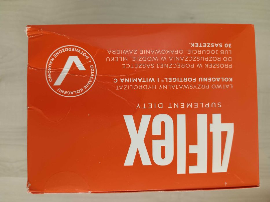 4FLEX 30 saszetek kolagen i witamina C zdrowe stawy i kości