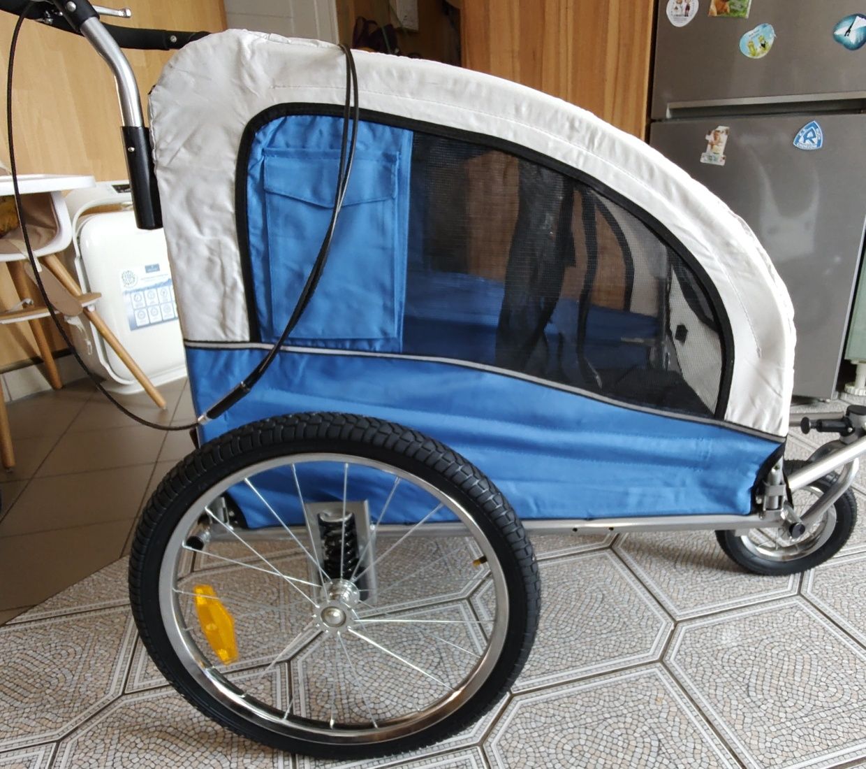 PawHut przyczepka dla psa przyczepa rowerowa jogger wózek
