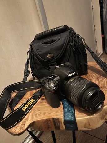 Nikon D3100 Nikkor 18-55 lustrzanka torba