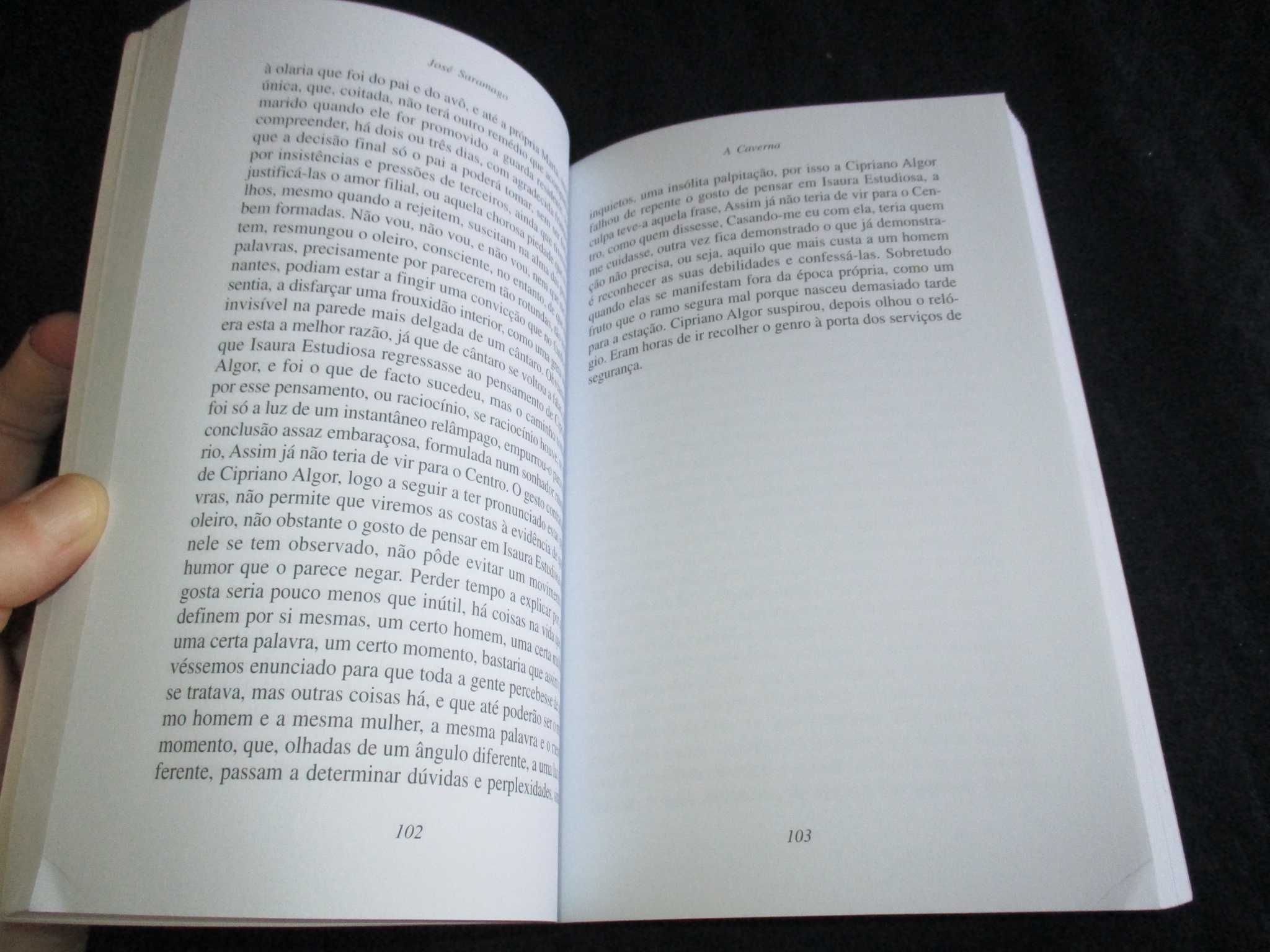 Livro A Caverna José Saramago 2ª edição Caminho