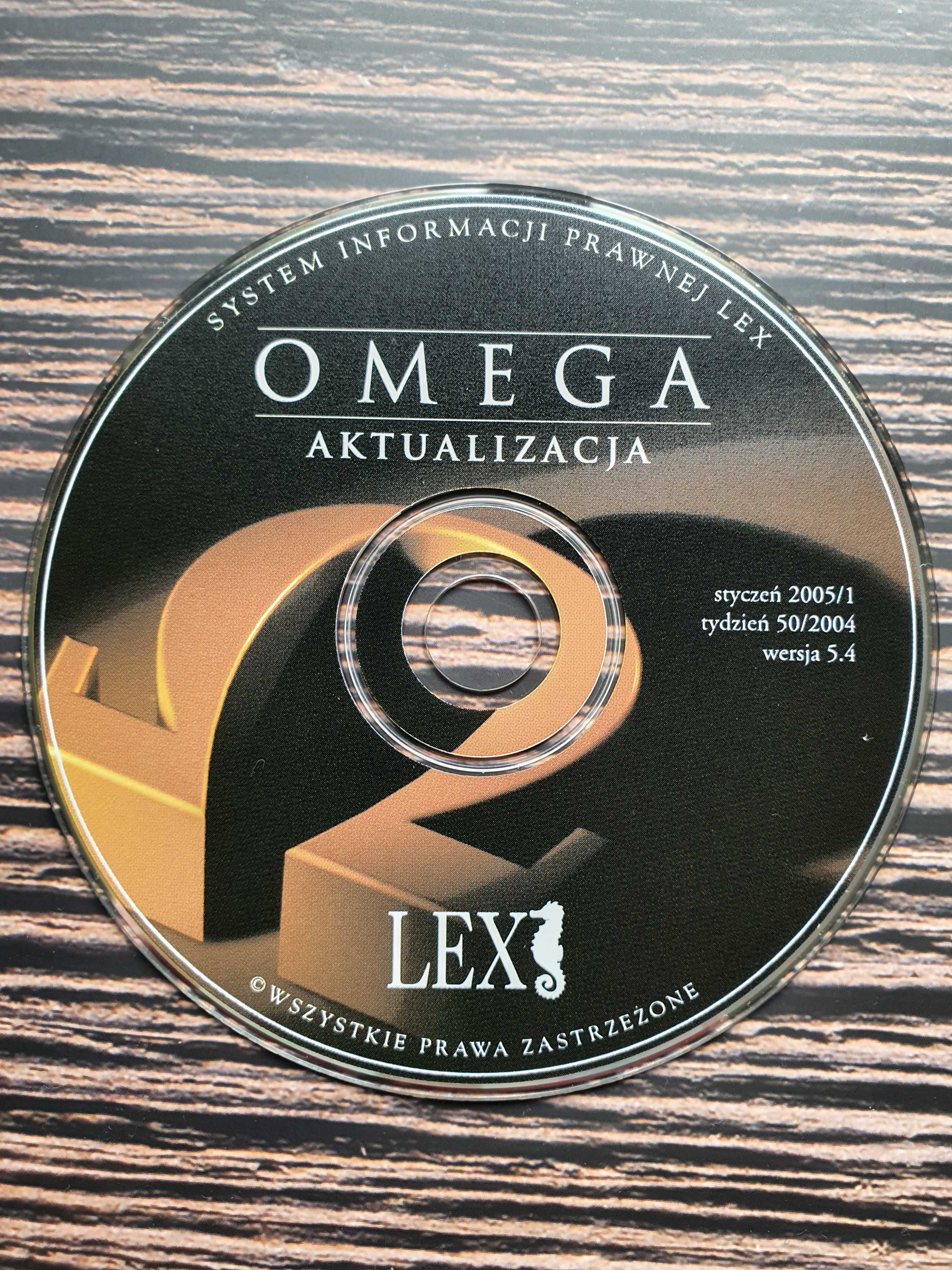 Omega - Aktualizacja - Lex - System Informacji Prawnej x 2 Płyta Prawo