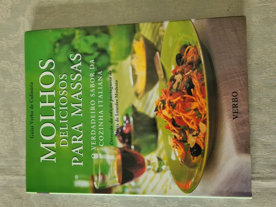 Livro Molhos deliciosos para massas